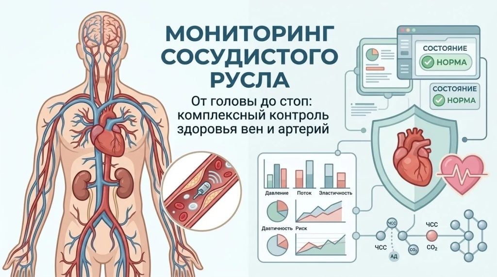 Мониторинг сосудистого русла в Балашихе